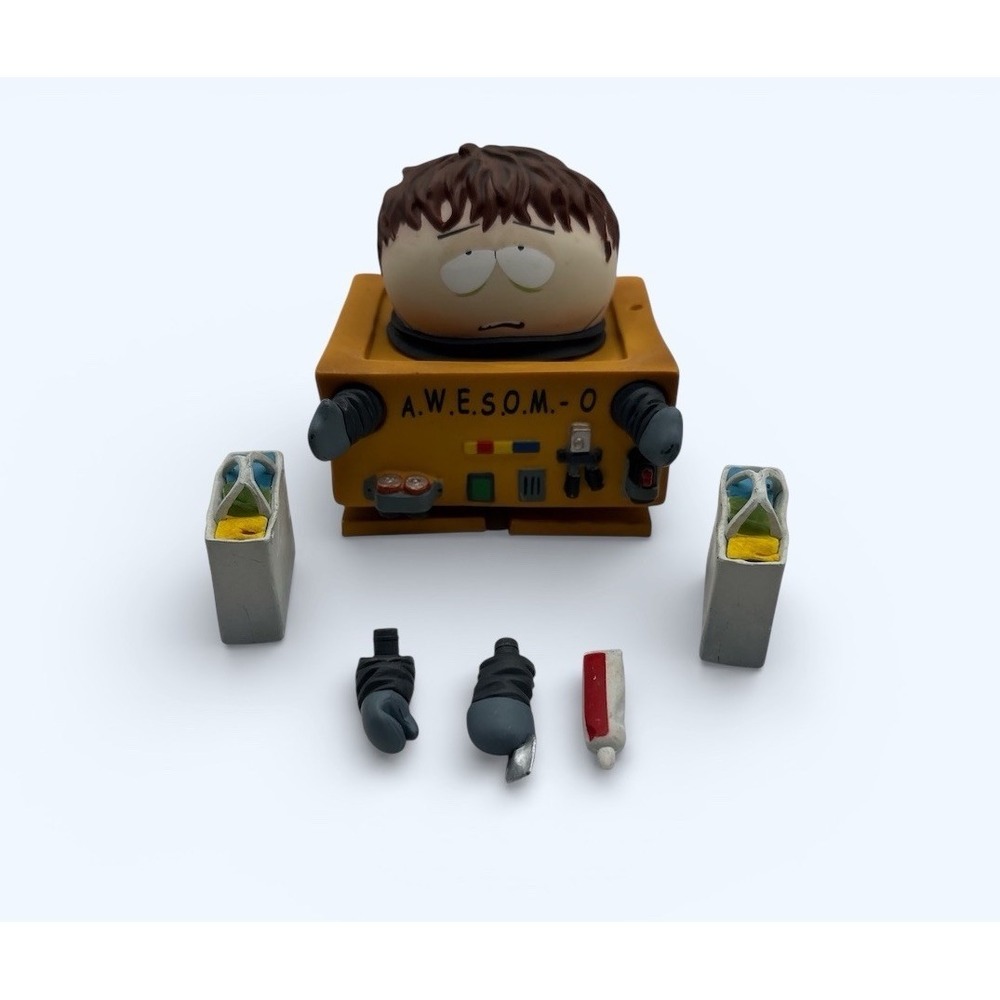 2006 Mezco South Park A.W.E.S.O.M.-O Action Figure Cartman INCOMPLETE